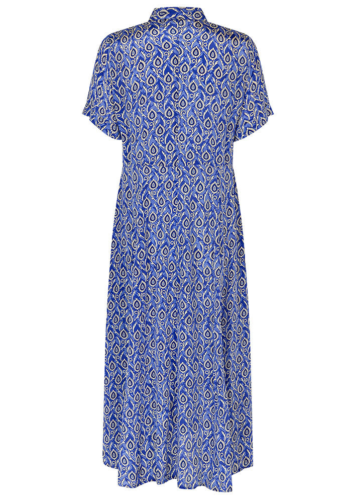 Lollys Laundry Blake Maxi Kjole - Blue