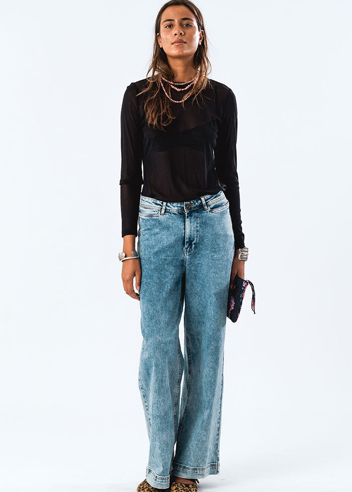 Lollys Laundry Irie Bluse - Black