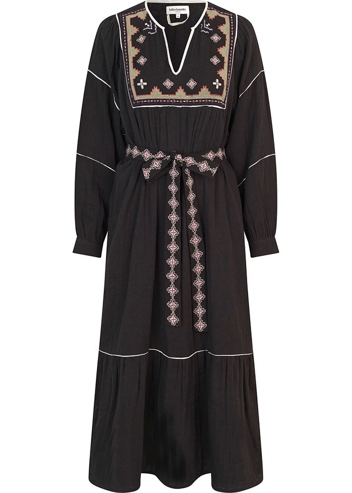 Lollys Laundry Latour Kjole - Black