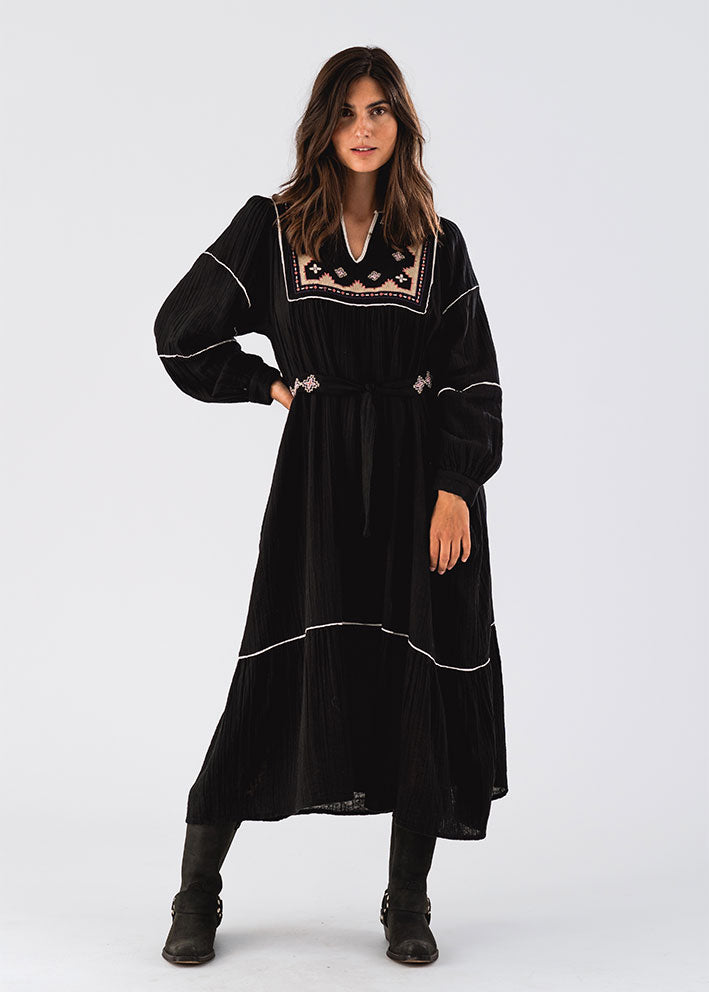 Lollys Laundry Latour Kjole - Black