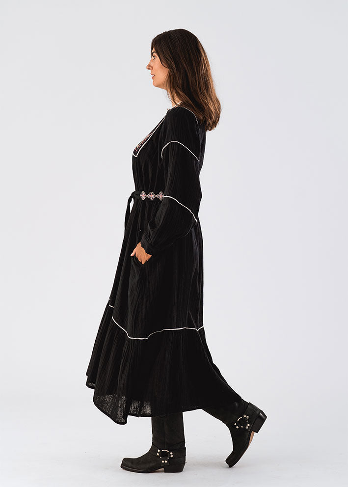Lollys Laundry Latour Kjole - Black