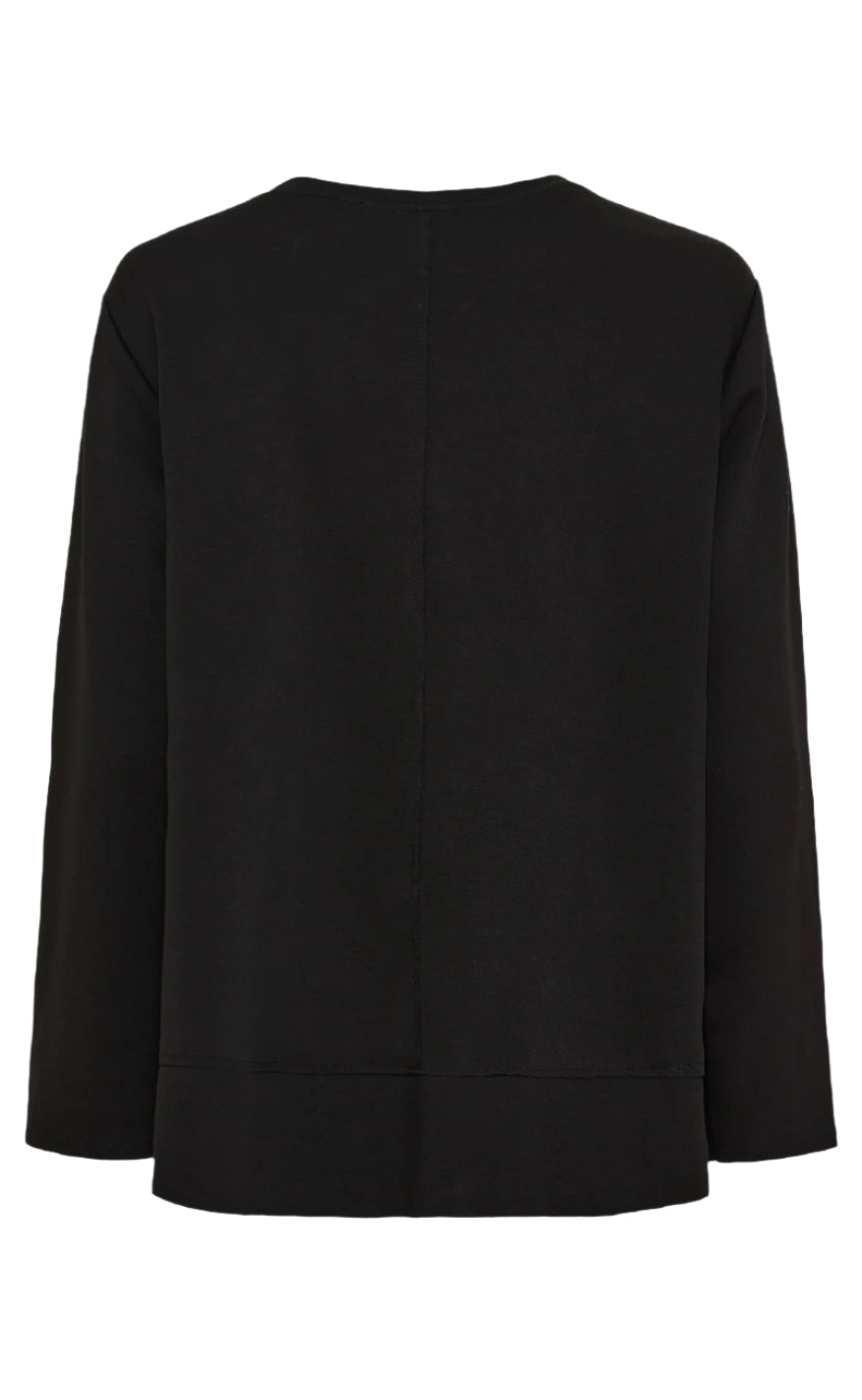 Marta Du Chateau Sweatshirt - Charline - Black