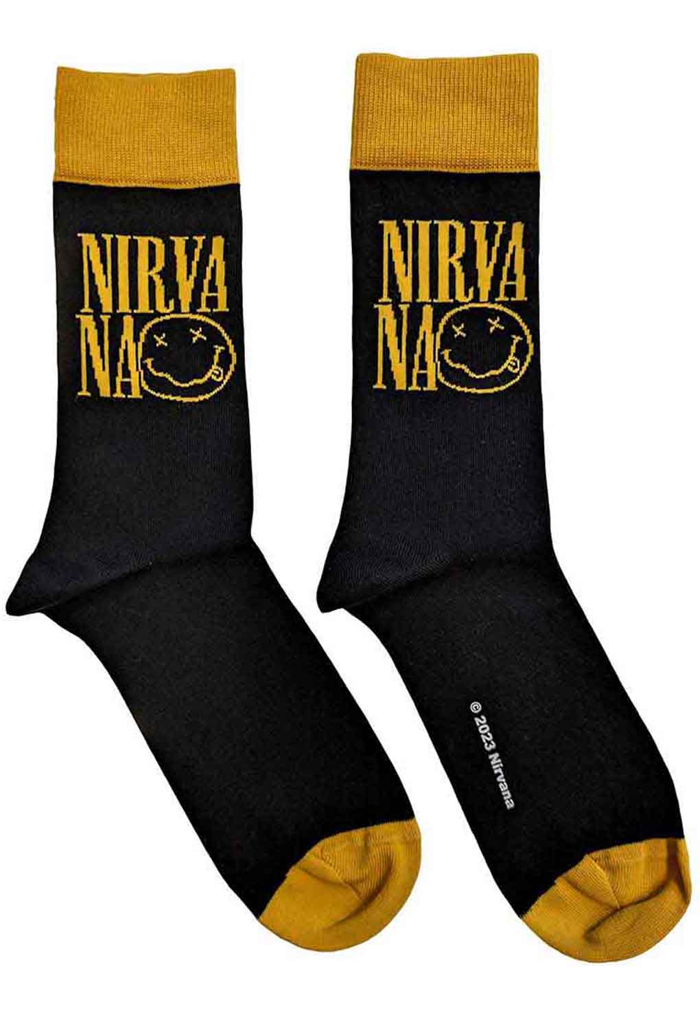 Nirvana Logo Stacked Unisex Ankle Socks