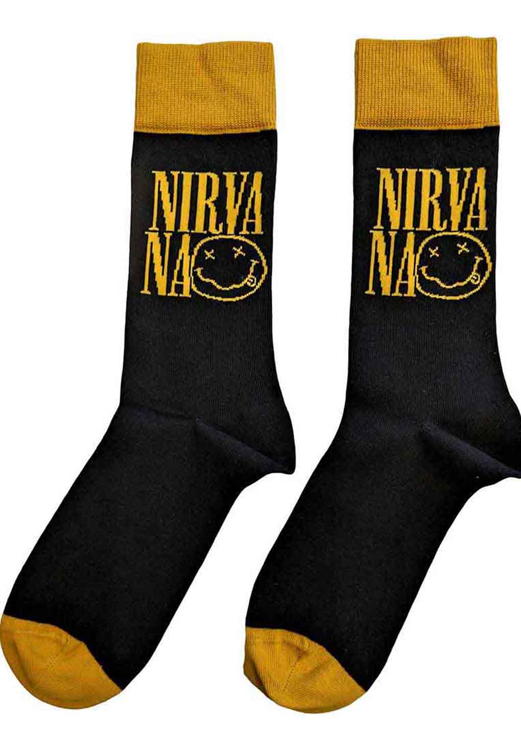 Nirvana Logo Stacked Unisex Ankle Socks