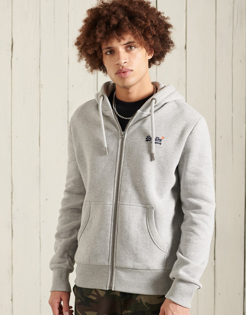 SuperDry Orange Label Classic ZipHood NS