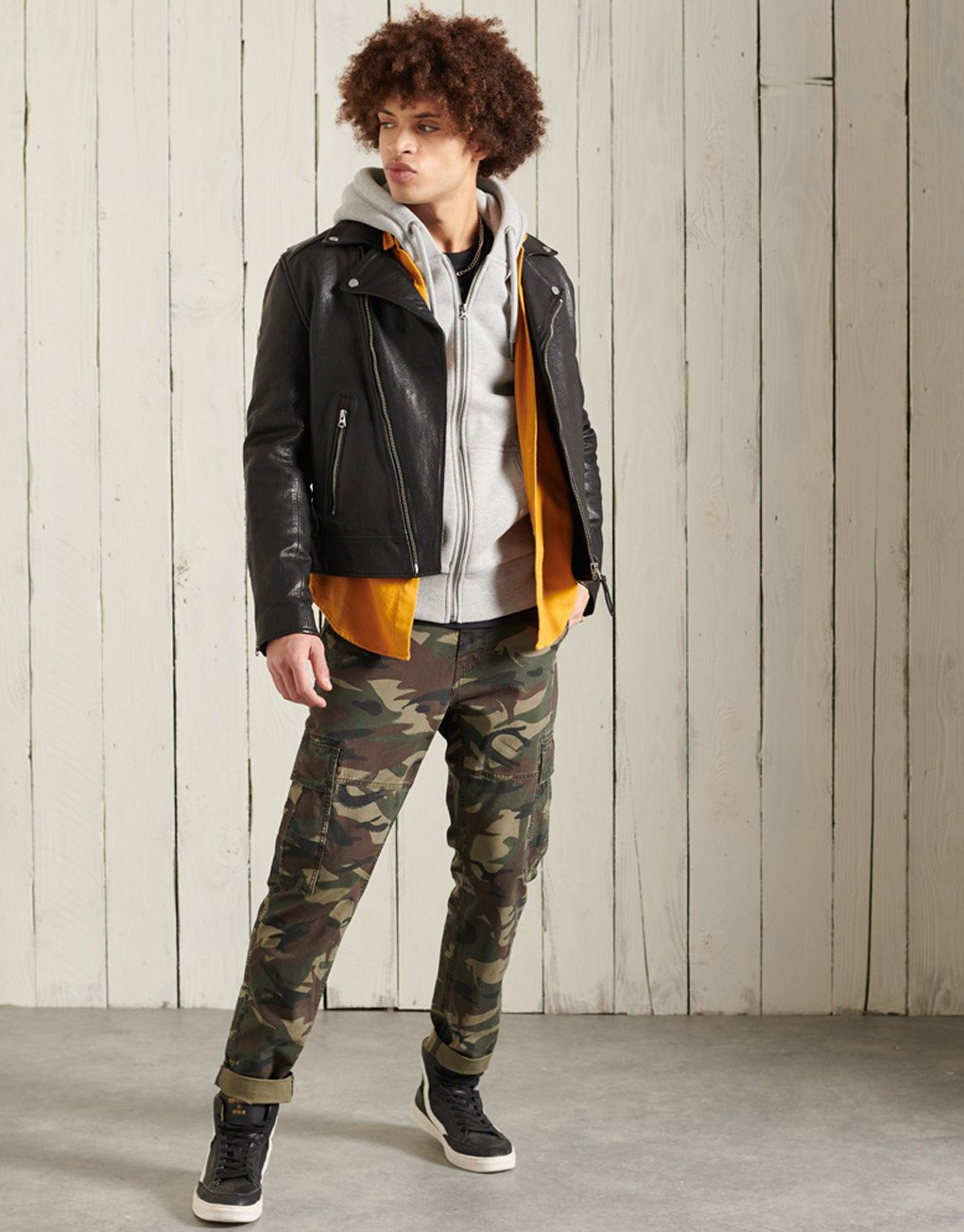 SuperDry Orange Label Classic ZipHood NS