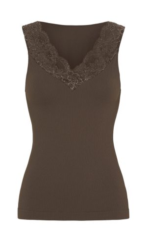 Tim & Simonsen Top - Belen V-Lace - Noce (vendbar) Online