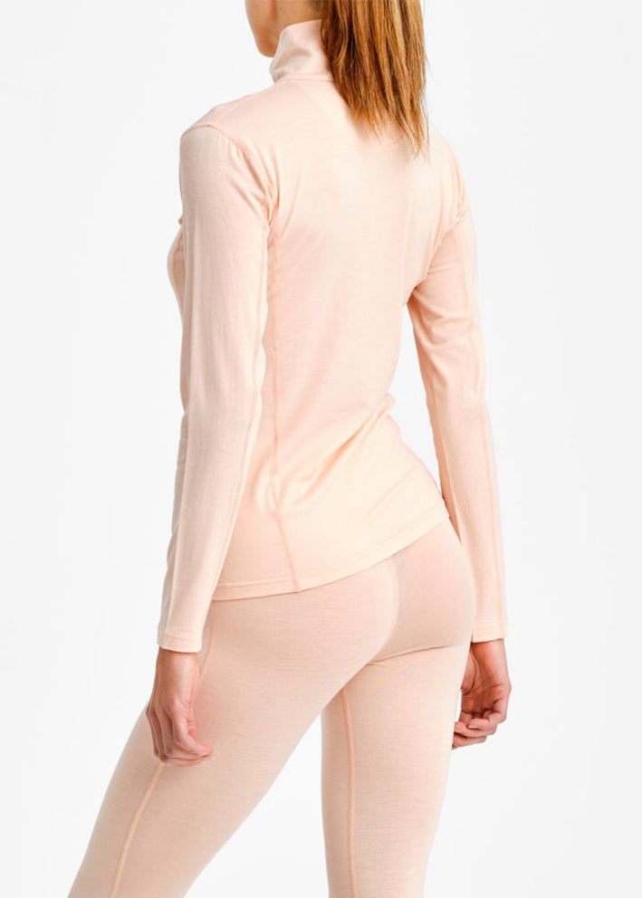 We Norwegians Snø Zip Up Trøje 1654 Pastel pink på udsalg