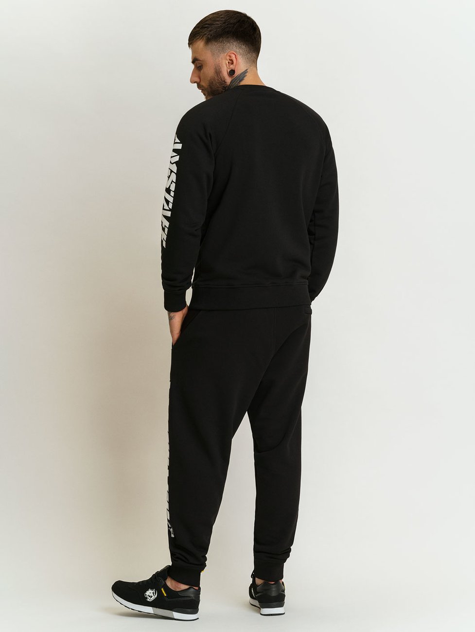 Amstaff Logo 2.0 Sweatpants - Black/White