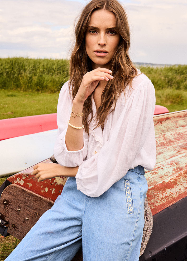Atelier Rêve Tawny Jeans - Light Blue Denim