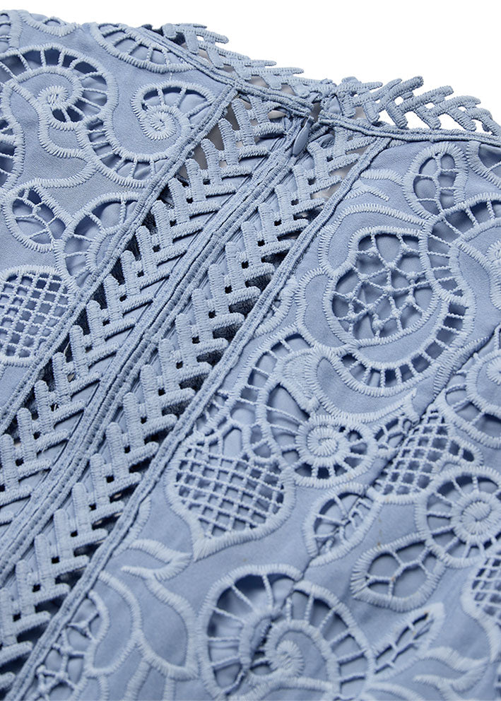 Copenhagen Muse Lanly Blonde Bluse - Forever Blue