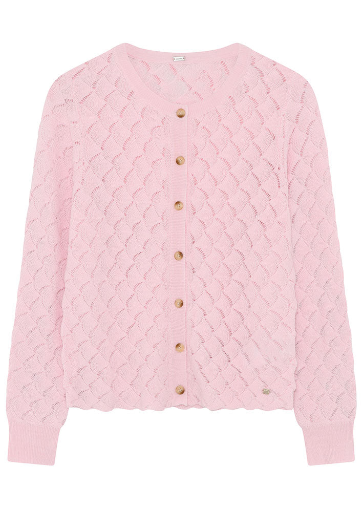 Gustav Kaira knit cardigan 56427 Soft Pink på udsalg