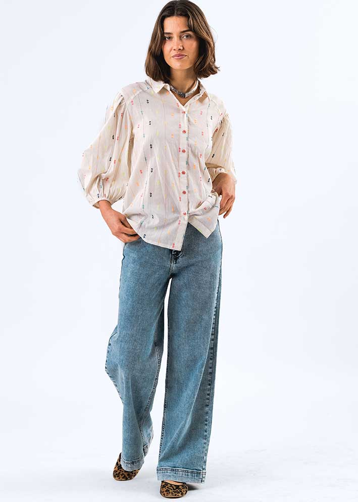 Lollys Laundry Heidi Shirt - Creme