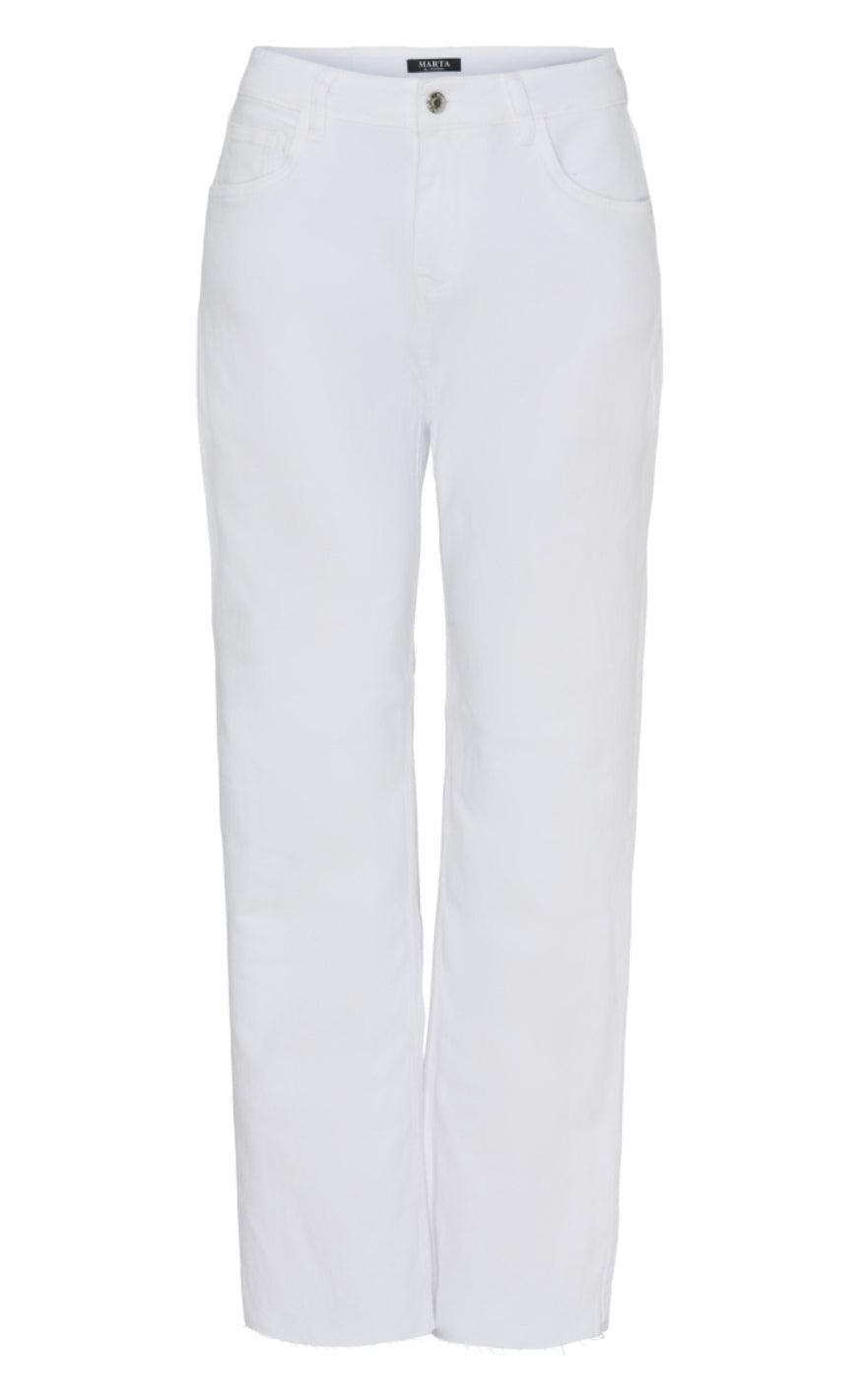 Marta Du Chateau Jeans - Alvina - White