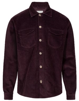 Minimum Clamart Fløjl Overshirt på udsalg