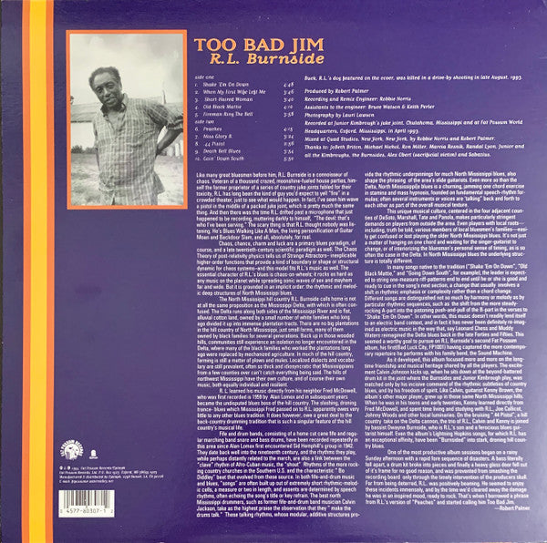 R.L. Burnside – Too Bad Jim