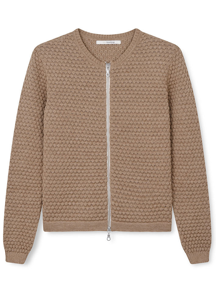 Sibin Linnebjerg Ane Cardigan - Light Camel