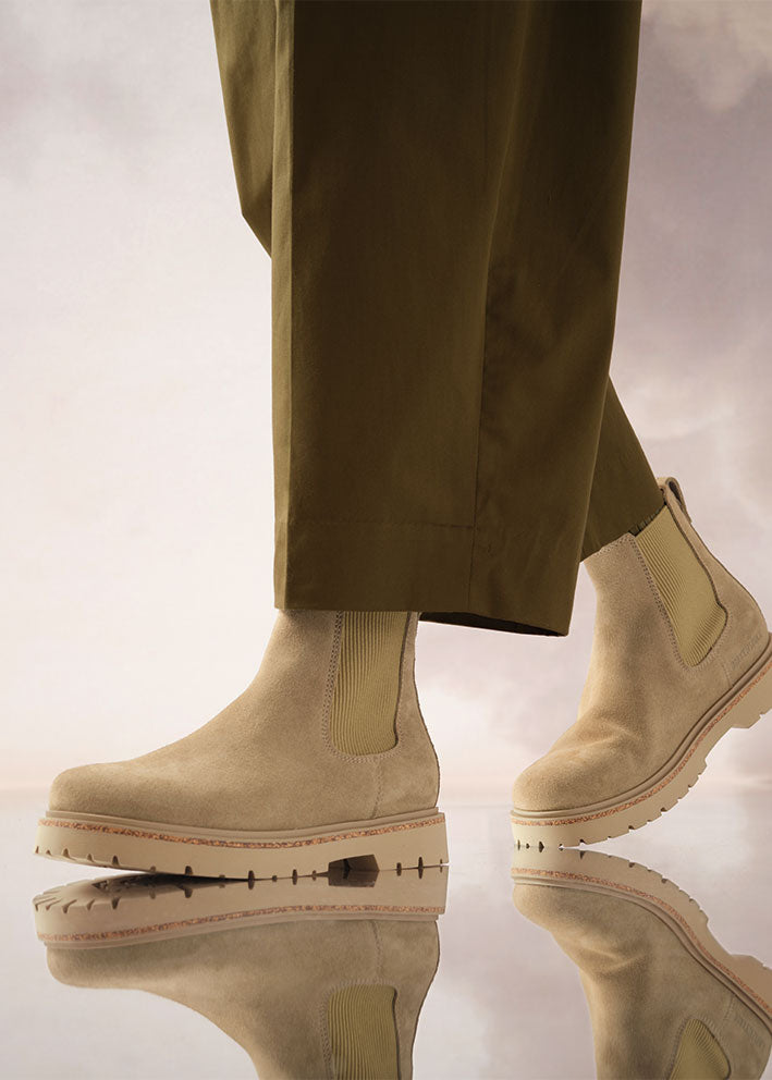 Birkenstock Highwood Chelsea Støvler 1025737 Taupe