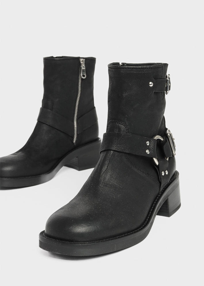 Bukela Carolina Biker Støvle - Black