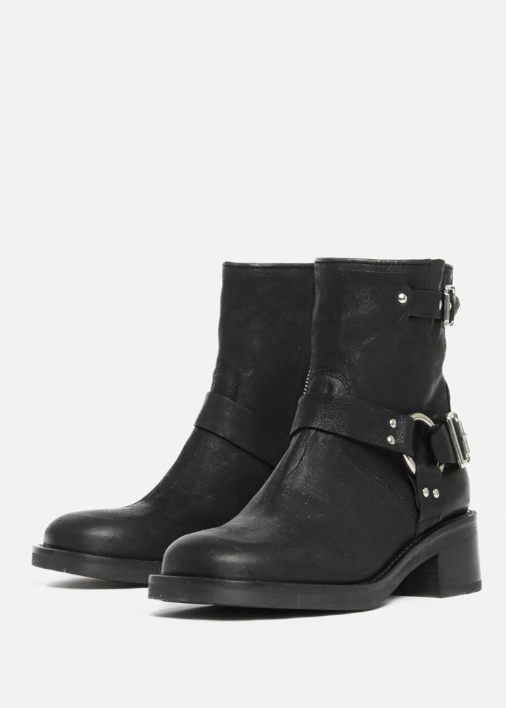 Bukela Carolina Biker Støvle - Black