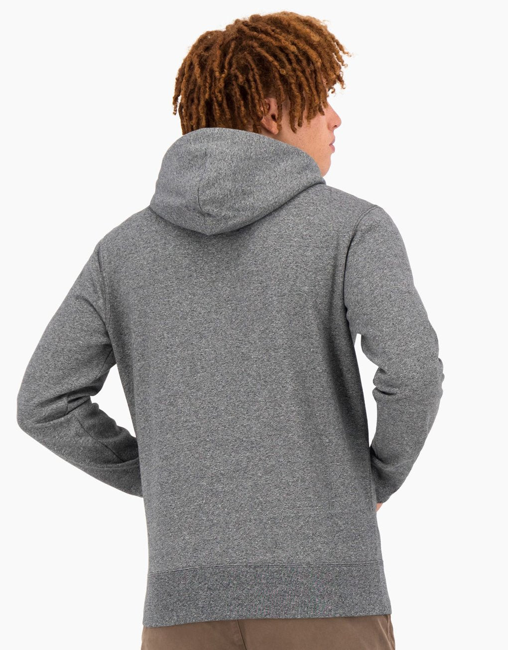 Champion Zip-Up Script Logo Fleece Hoodie