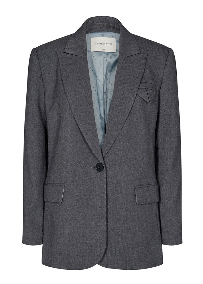 Copenhagen Muse Tailor Jacket - Blazer - Grey Melange