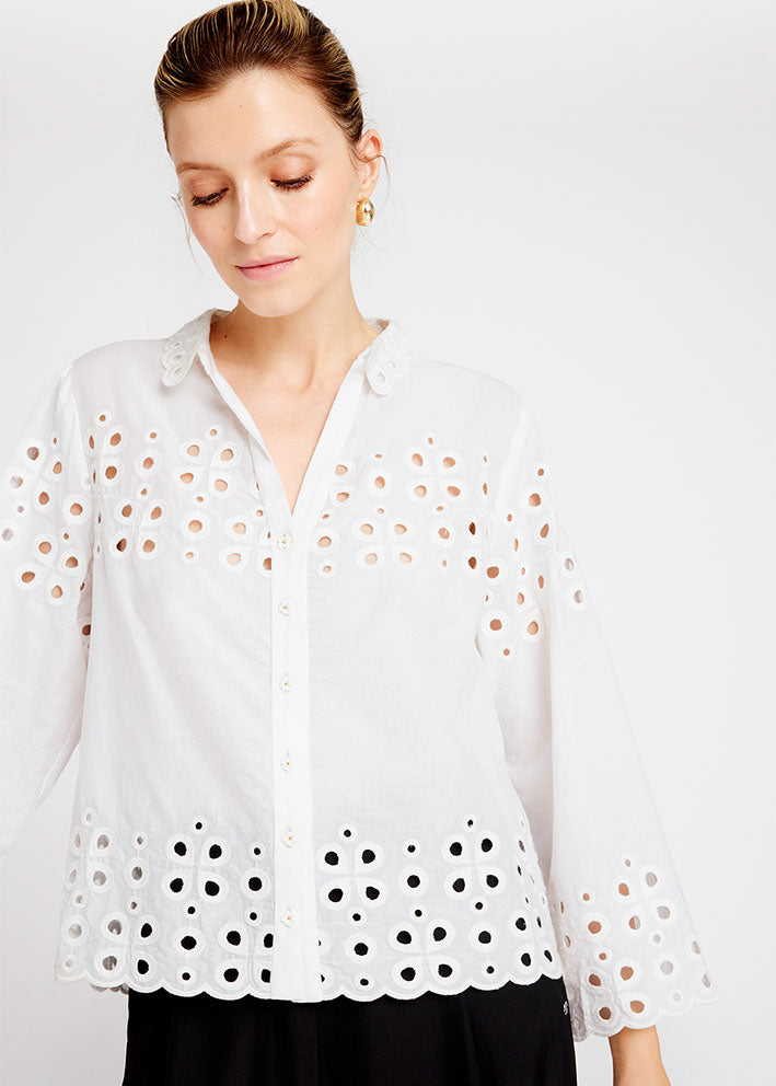Gustav Lydia Shirt 55621 Skjorte - White Online nu