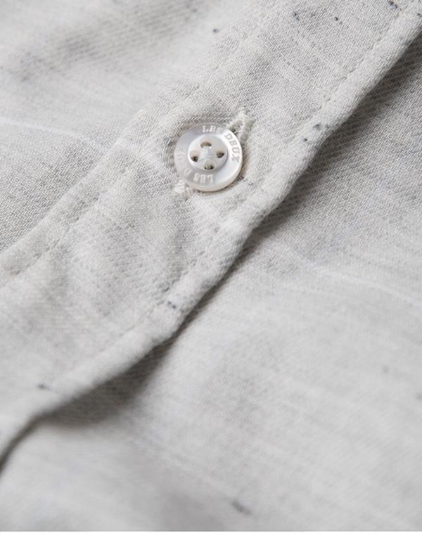 Les Deux Camus Check Shirt Online salg