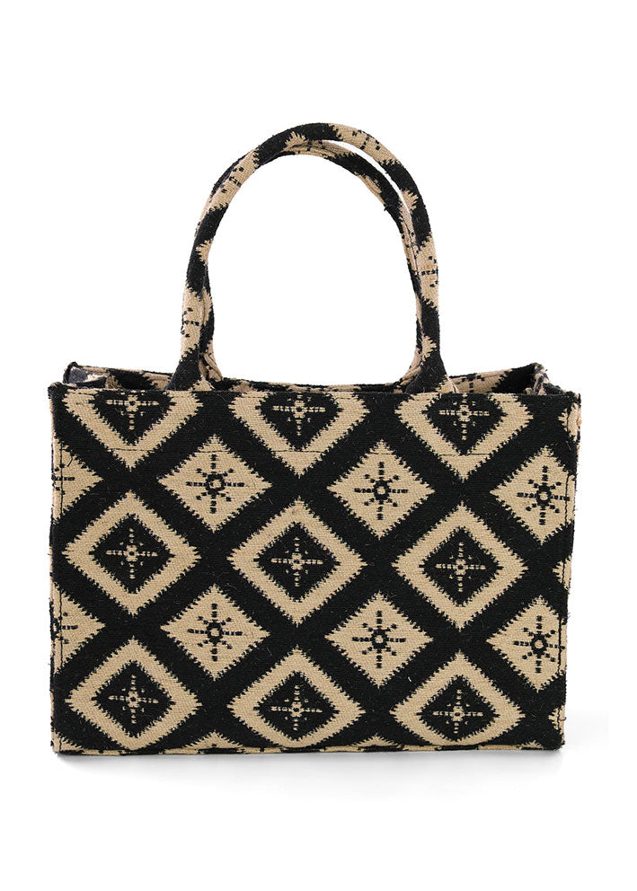 Luna Moon Rue Rivoli Mid Tote - Black Mode
