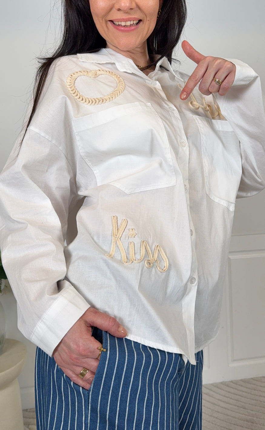 Marta Du Chateau Skjorte - Carine - White
