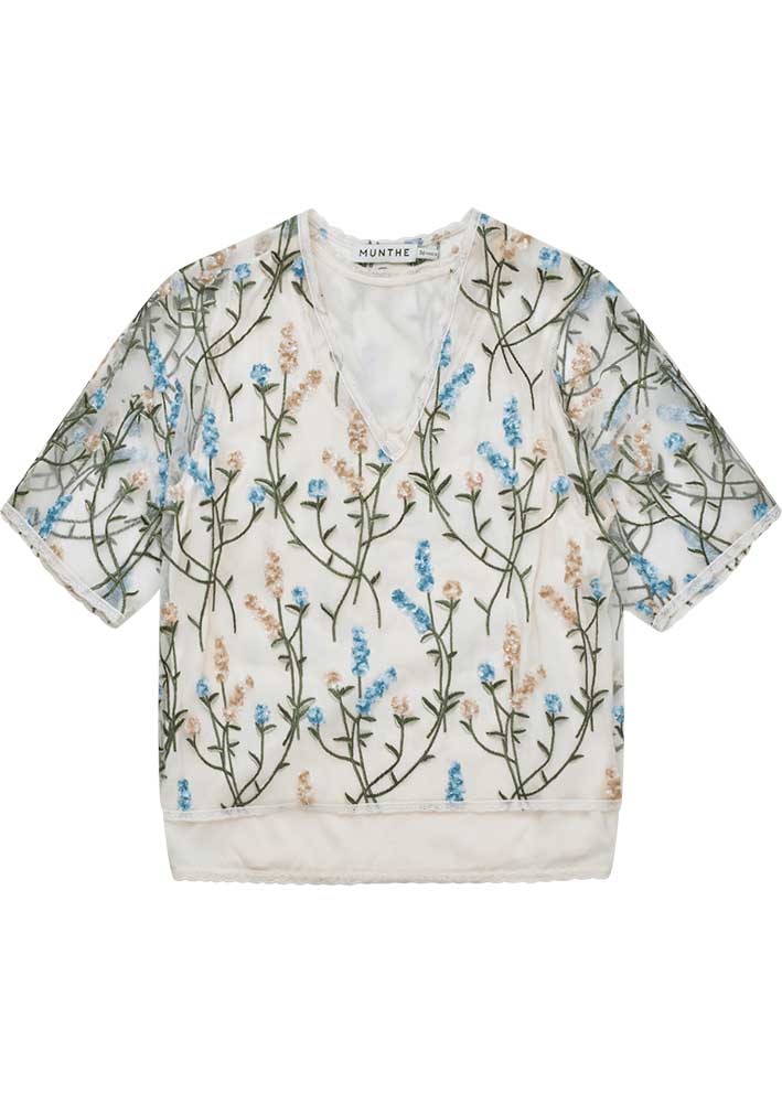 Munthe Ulfin Bluse - White Levere