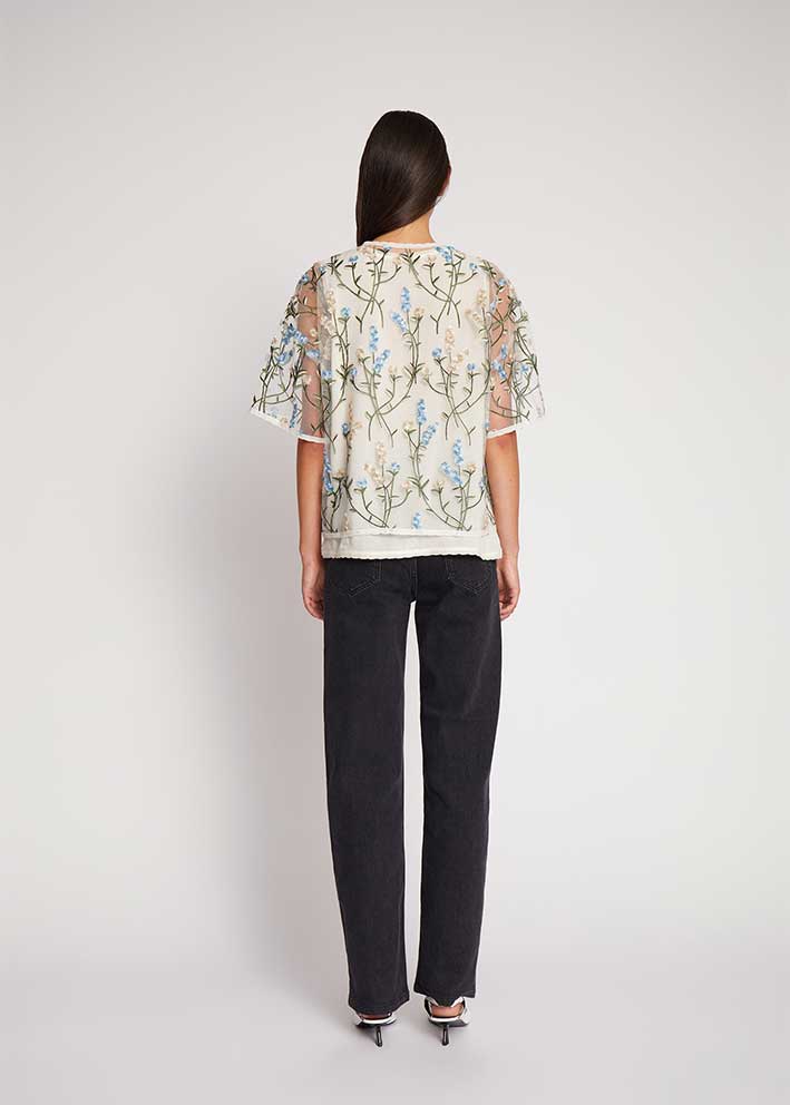 Munthe Ulfin Bluse - White Levere