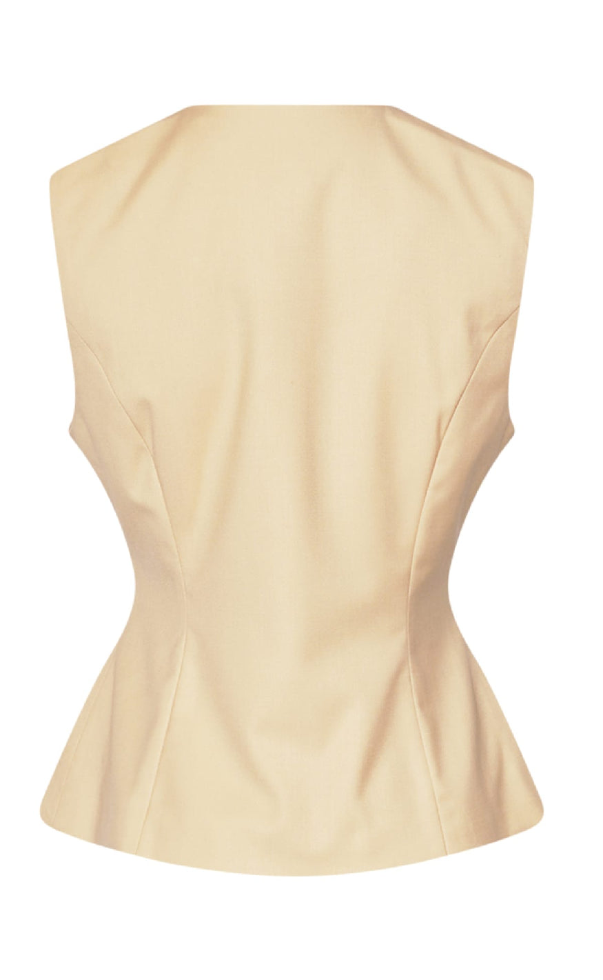 Noella Vest - Kasaundra - Butter