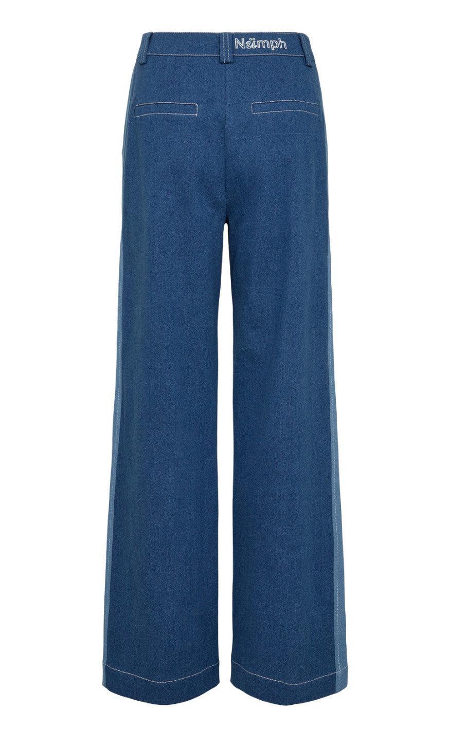 Nümph Bukser - Isadora - Dark Blue Denim Online salg