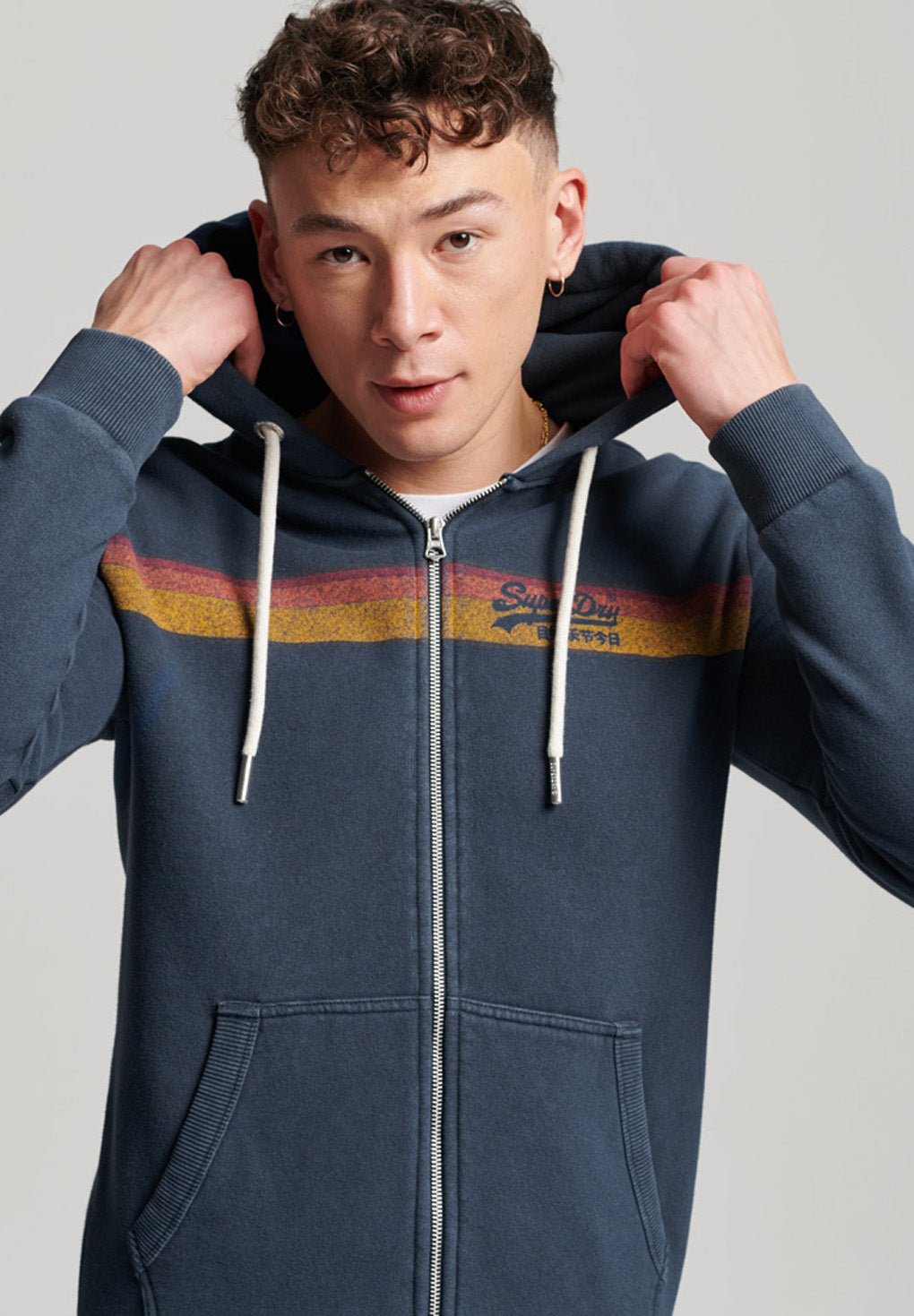 Superdry Vintage Logo Cali Zip Hoodie