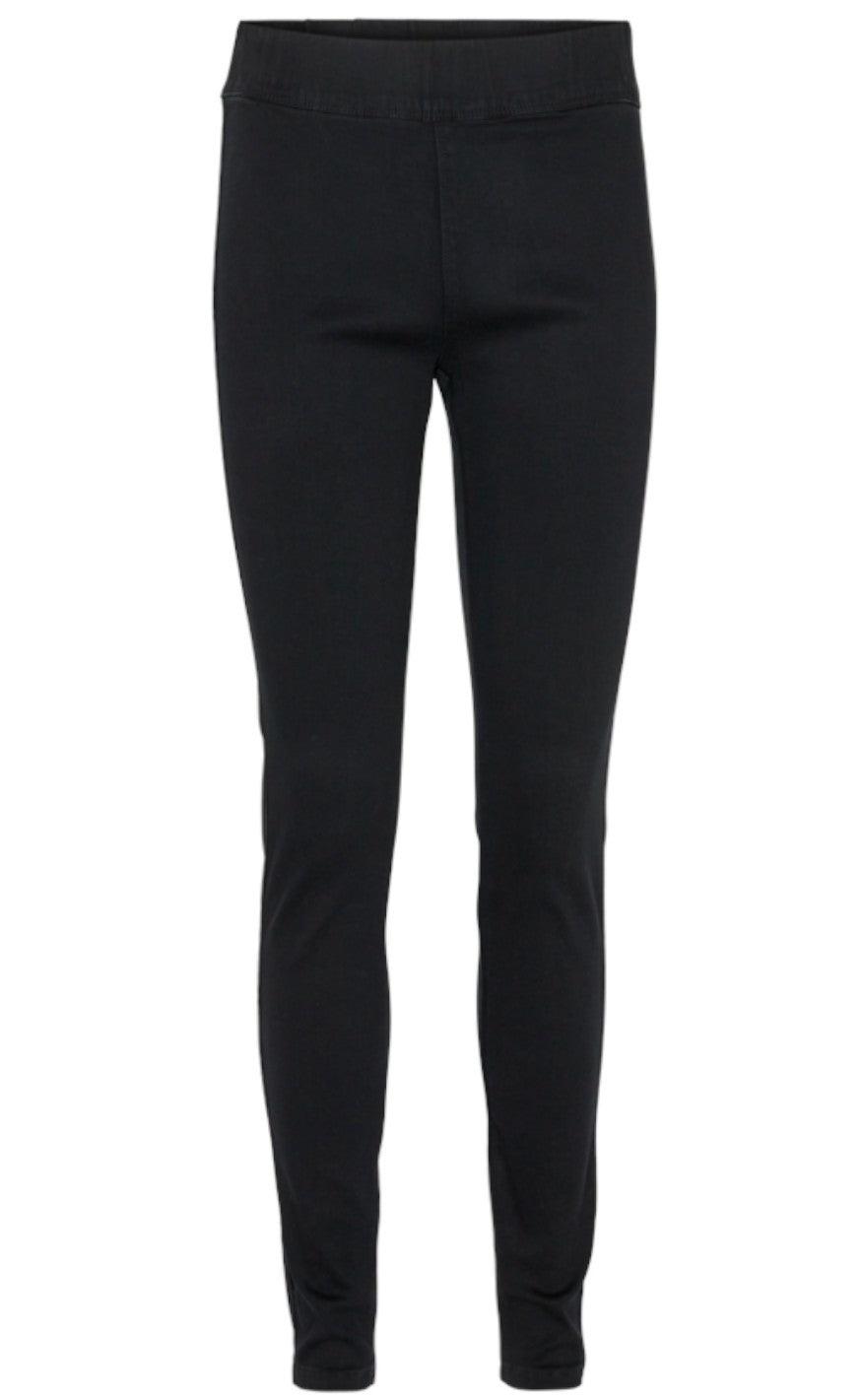 Freequent Bukser - Shannon Denim - Black Online salg
