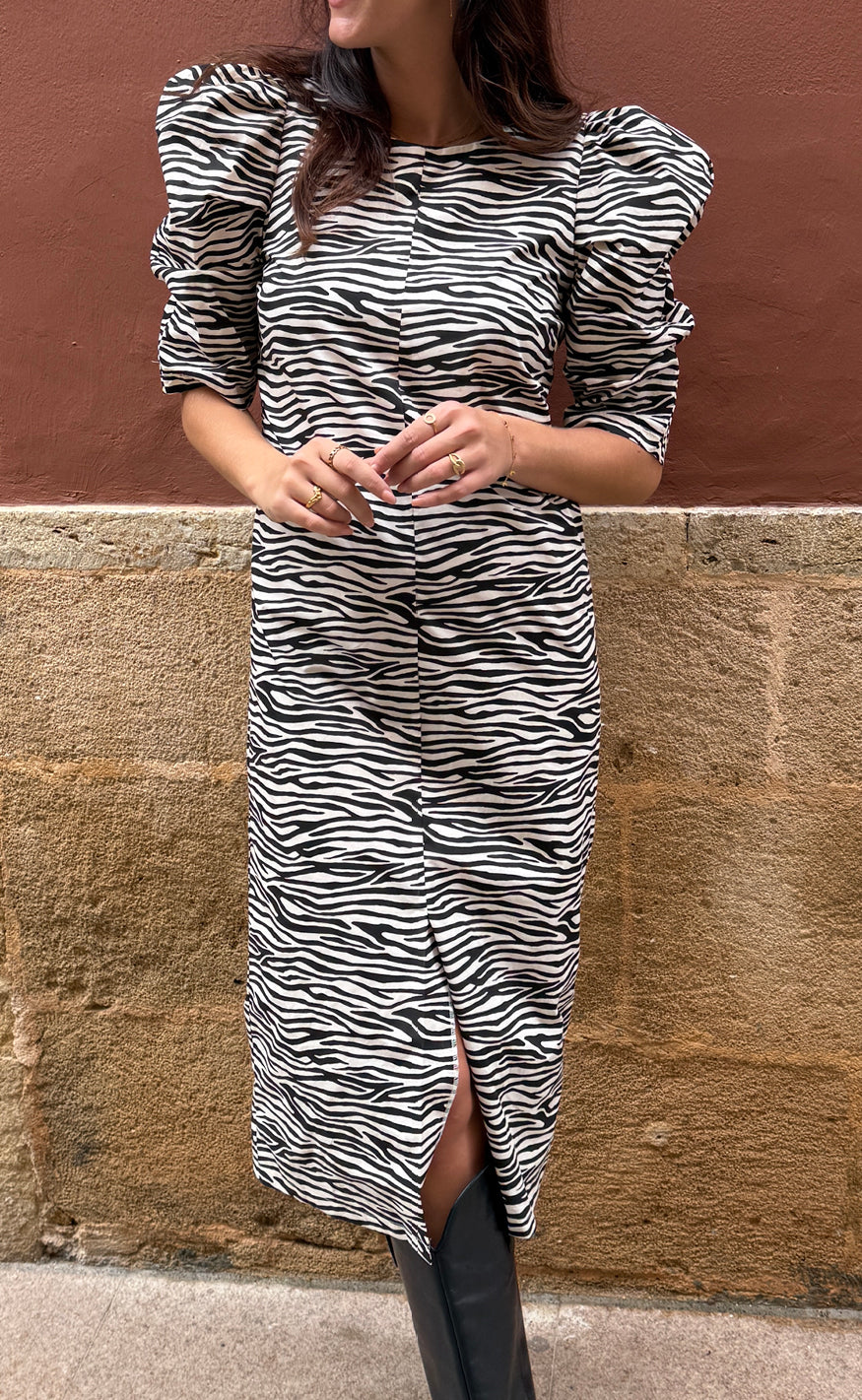 Liberte Kjole - Winnie - Zebra