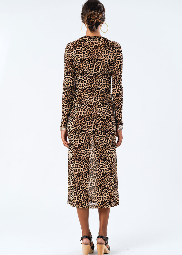 Lollys Laundry Logan Kjole - Leopard Print