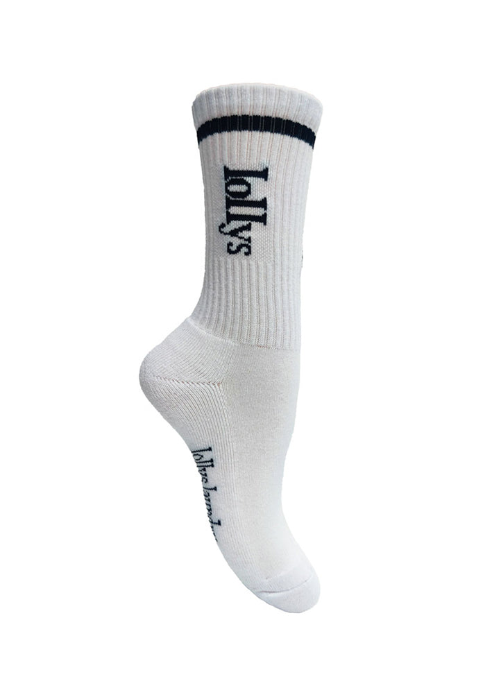 Lollys Laundry Rowan Strømper - White Udsalg