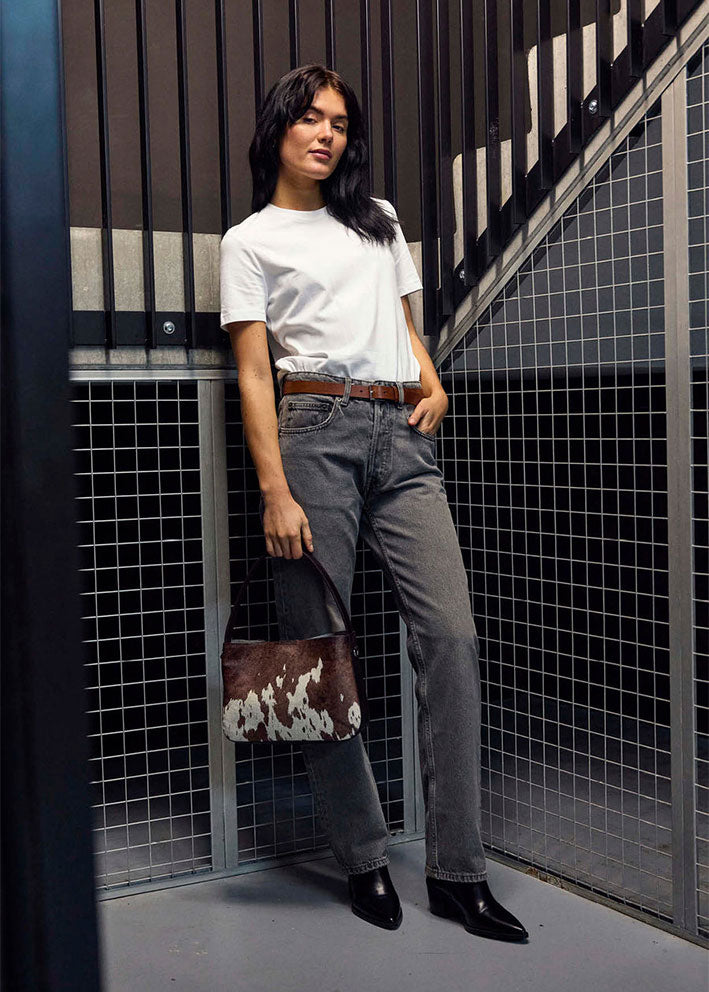 Markberg Esa Crossbody Taske - Cow Print