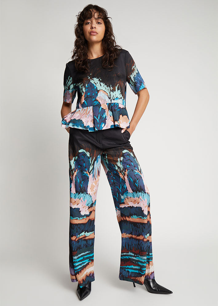 Munthe Solus Bluse - Black Online salg