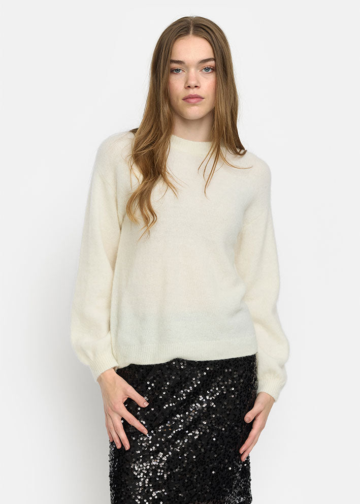 Soft Rebels Allison knit SRAW22-201 Arctic Wolf