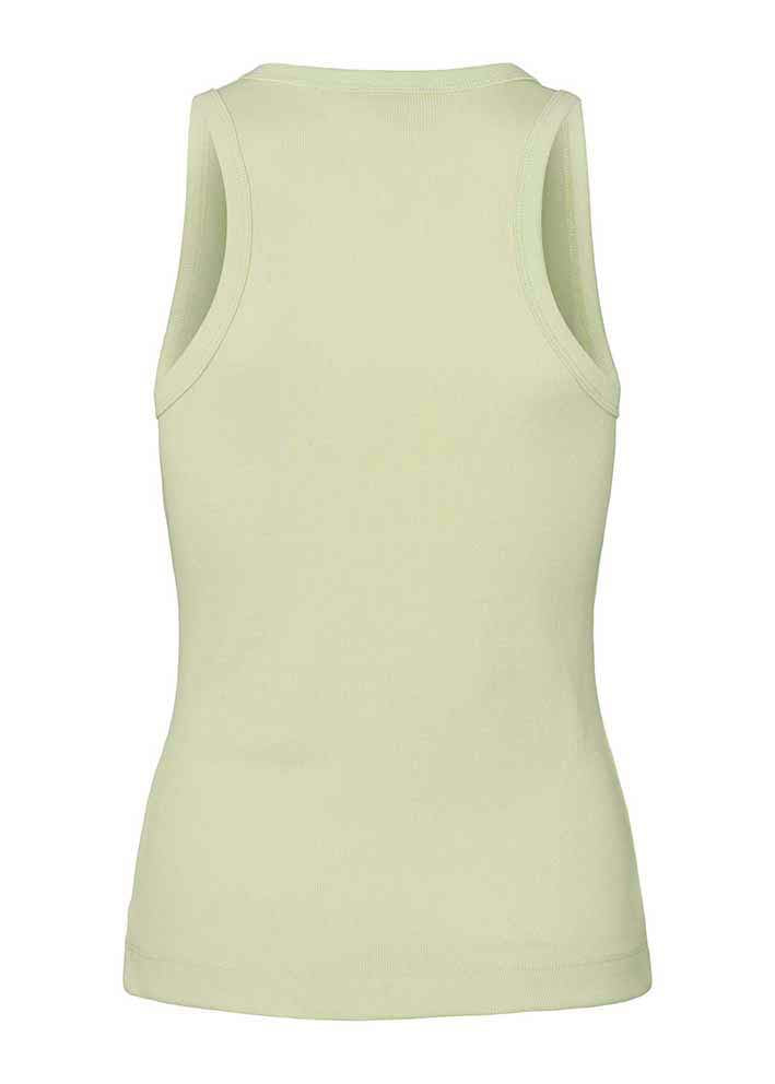 Esmé Studios Blossom Racerback Tanktop - Lime Cream