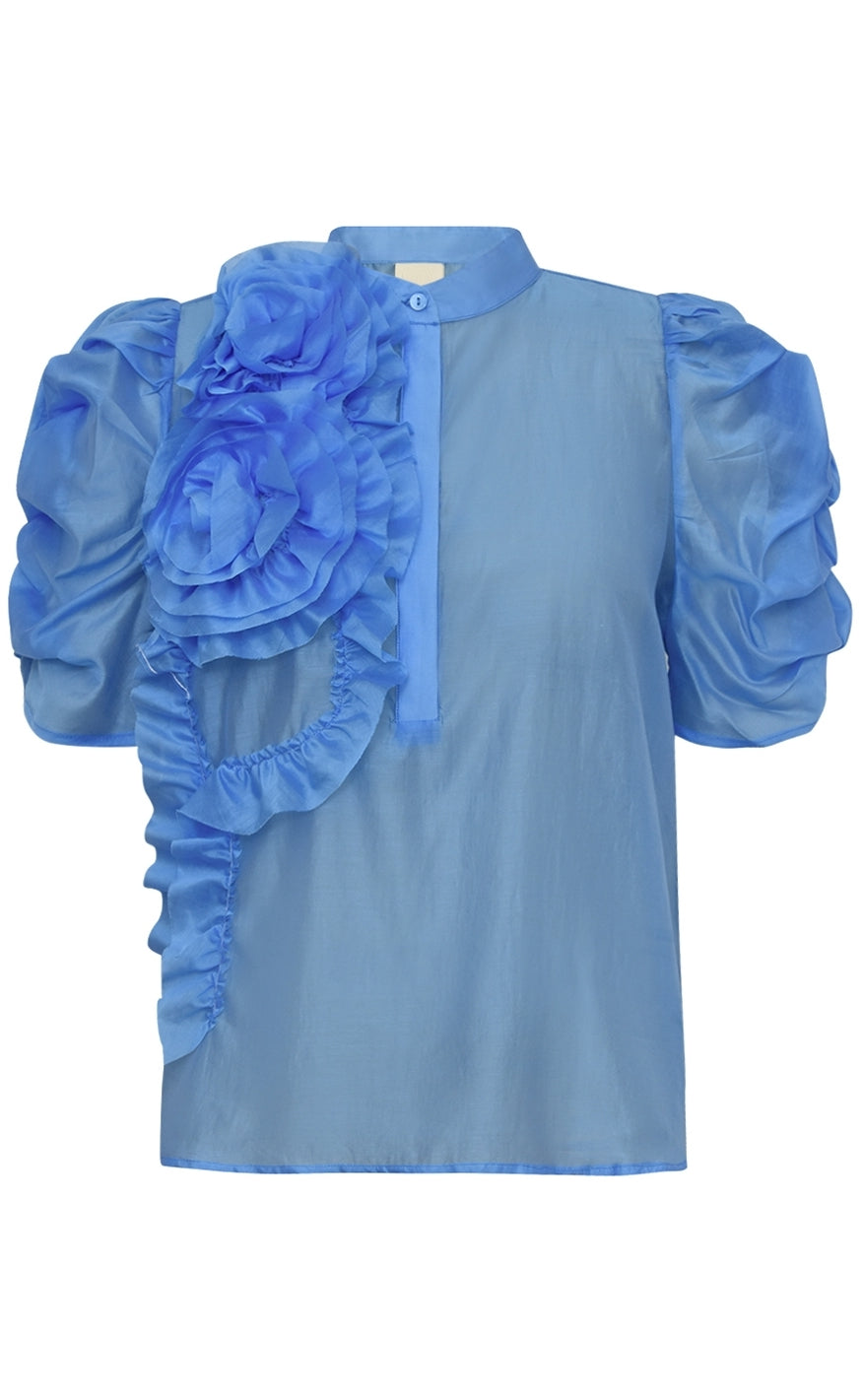 Gossia Bluse - Annsofi - Blue Sea
