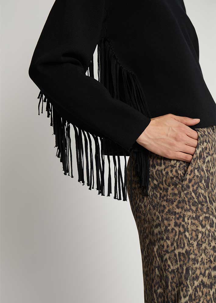 Munthe Tagillu Strik - Black