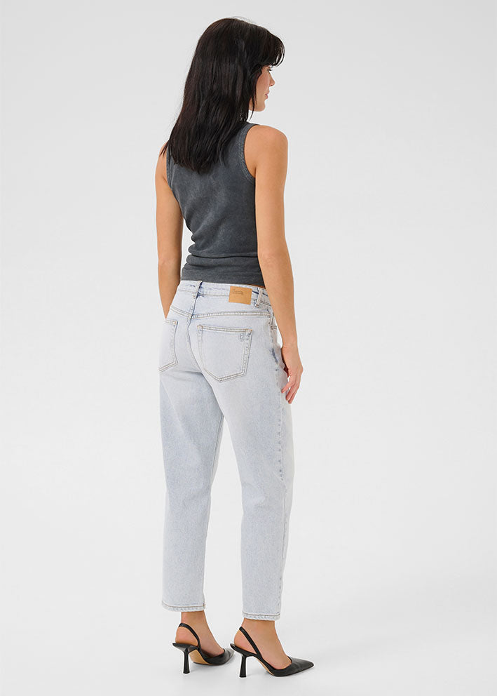 My Essential Wardrobe The Mommy Jeans - Light Blue