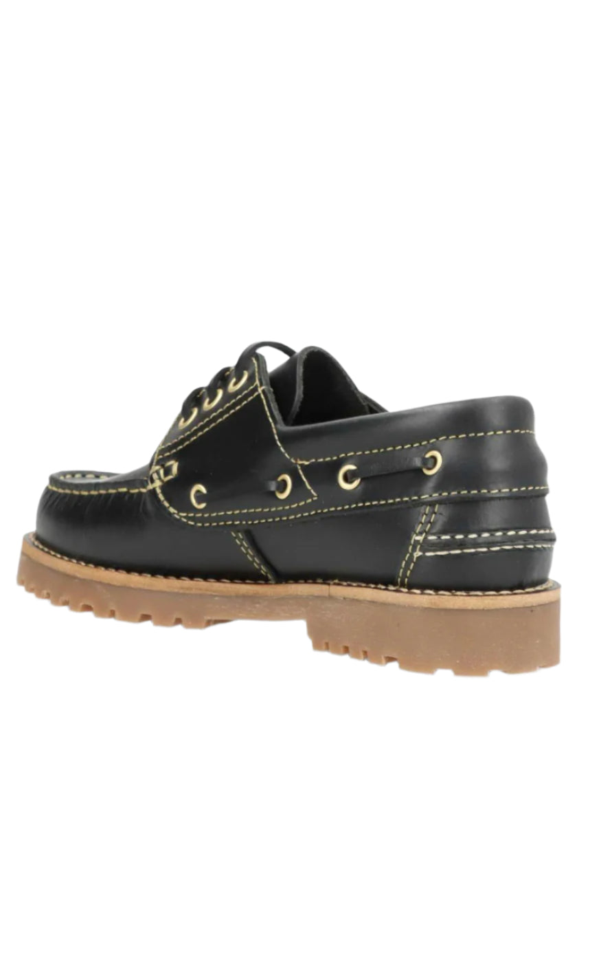 Phenumb Loafers - Rudder-X - Leather Black Levere