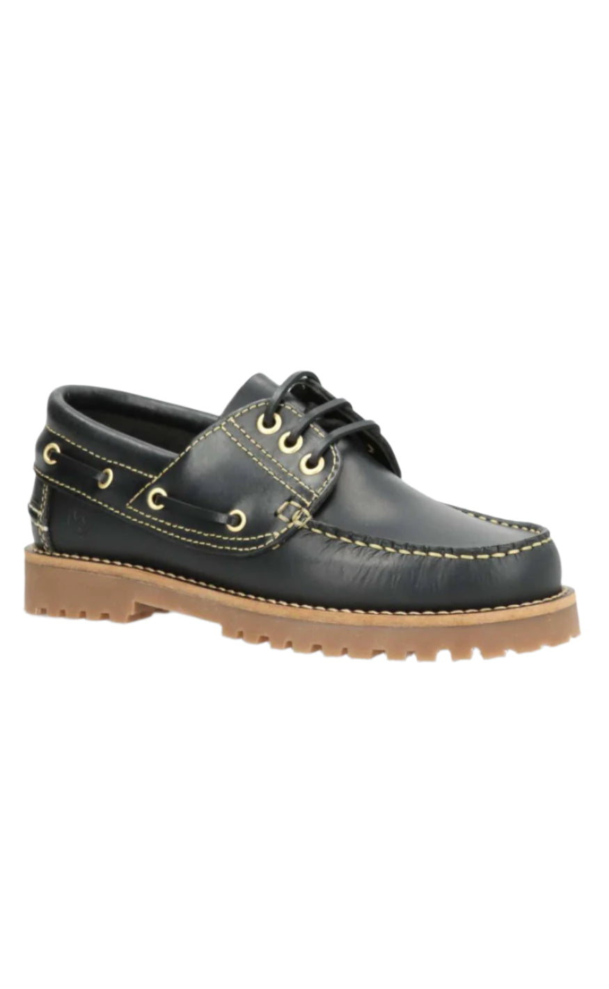 Phenumb Loafers - Rudder-X - Leather Black Levere