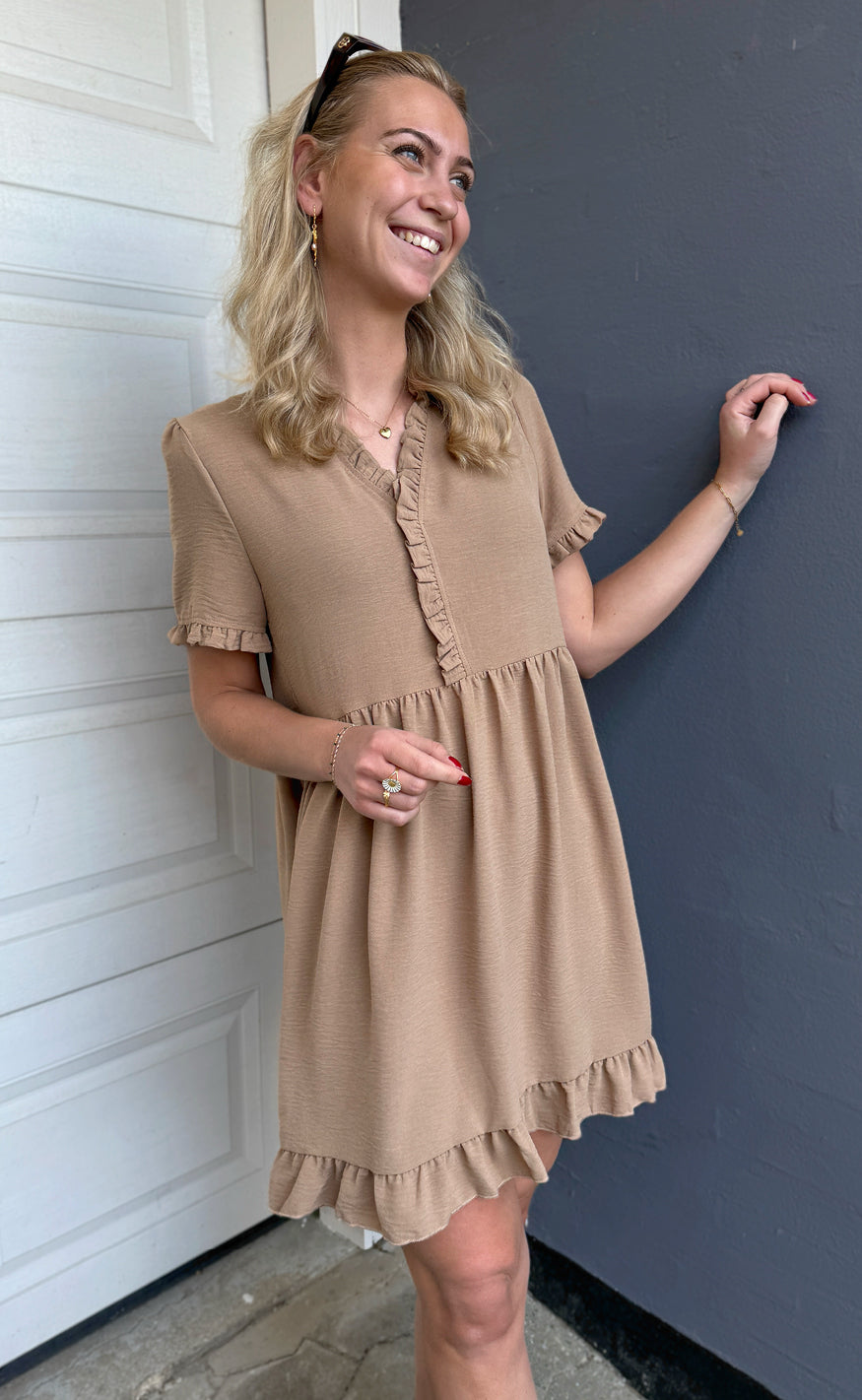 Say INA Copenhagen Kjole - Catja Summer - Camel