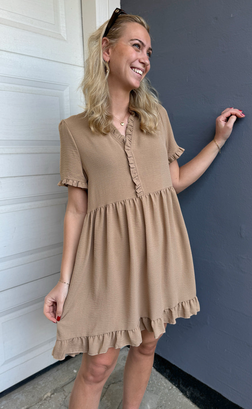 Say INA Copenhagen Kjole - Catja Summer - Camel